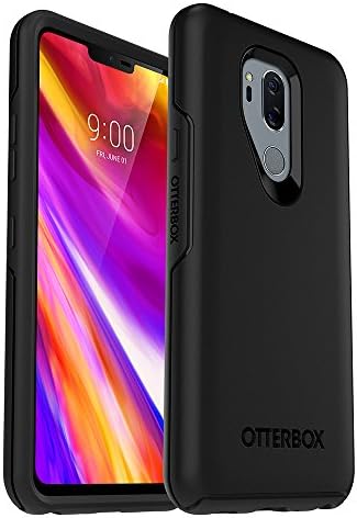 OtterBox Symmetry Series Case for LG G7 ThinQ - Retail Packaging - Black