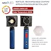 NextLED Premium Detailing Light Bundle: NT-V3505 Ceramic Coating Light & NT-1010UV 4-Color Paint Inspection Light