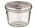 Produktbild APS 82239 Original 2er Set WECK Gläser 370 ml, Ø 11 cm, H: 7, 5, Sturzform mit Deckel und Silikondichtung, Einmachglas, Dekoglas, Dessertglas, Vorratsglas, spülmaschinengeeignet, Transparent