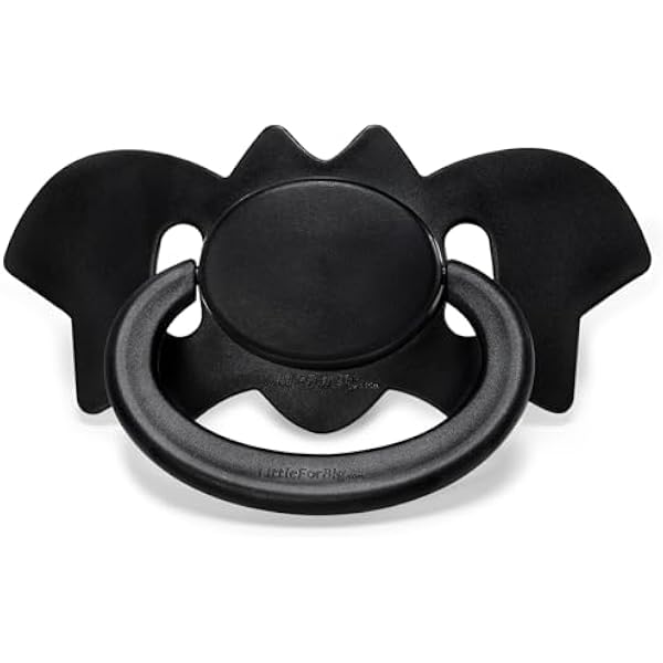 LittleForBig Bigshield Generation-II smoczek dla dorosłych - smoczek Baby Bat czarny