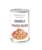 XAVIERMOR – Granola de Avena Crujiente con Frutos Rojos 400g – Desayuno Saludable con Alto Contenido en Proteínas y Fibra – Snack Fitness Nutritivo, Energía Sostenida y Saciedad Duradera
