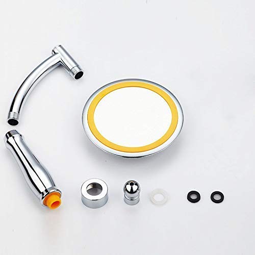 alcachofa de la ducha Cabezal de ducha ultrafino de acero inoxidable de 6 pulgadas, rociadores de ducha para baño, cabezal de ducha de lluvia superior, cabezales de ducha ahorradores de agua