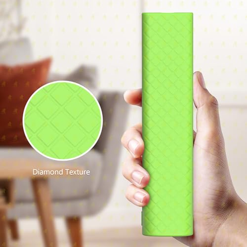 Image of RAYA Silicone Cover Compatible with 2026 Hisense TV Remote E7Q / E75Q / U7Q / A7Q / Q6Q Model TV Remote Protection Case (Green)