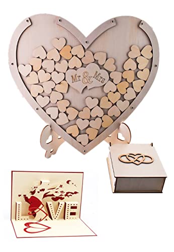 可愛い物好きさん集ま〜れ❤︎\"バードセンサ付きウェルカムボード専用です‼️ Amazon | 【Eesu cos】ハート型ディスプレイ ゲストブック 芳名