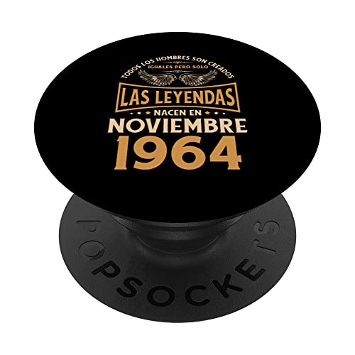 Cumpleaños Hombre Regalos Las Leyendas Noviembre 1964 PopSockets PopGrip Intercambiable