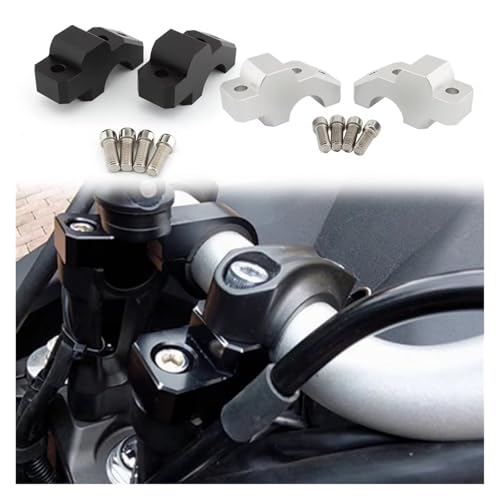 Support Guidon Moto Haute Précision Argent pour Gamme FJ09 et MT09 - 4