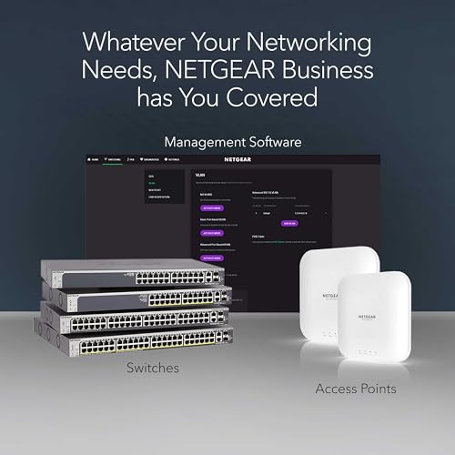 Image of NETGEAR (GS108MX) Switch 10GB Ethernet, 10G Multi-Gigabit Ports, 1 Multi Gig SFP+ Ports, Prosafe Protection, Perfect Lifetime Support, Desktop or Rackable Position