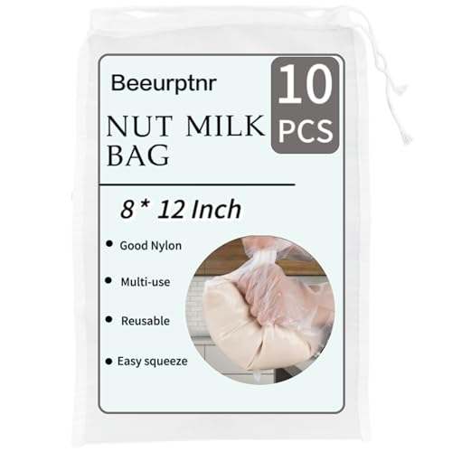 Beeurptnr 10 Pcs Fine Mesh Bag