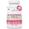 D-Mannose High Dose 450mg 30/60/120 Vegetarian Capsules - View #13