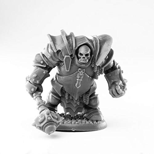 Pechetruite 1 x MAGGOTCROWN OGRE Juggernaut - Reaper Bones Miniature zum Rollenspiel Kriegsspiel - 44011