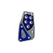 Pilot Automotive Pilot PM-2313B2 Voltage Pedal Pad Set for Manual Transmissions - Black/Blue, 1 Pack