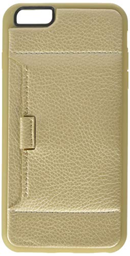 ZVE Case for Apple iPhone 6s Plus and iPhone 6 Plus, 5.5 inch, Slim Leather Wallet Case with Credit Card Holder Slot Pocket Protective Case Cover for Apple iPhone 6 Plus / 6s Plus - Gold
