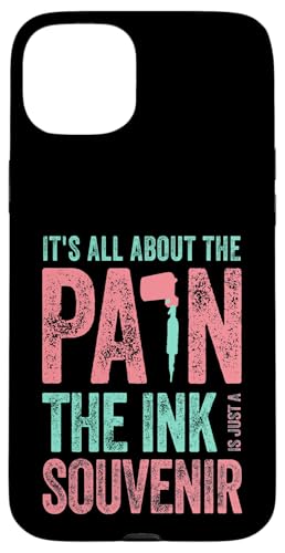 Tattooed Tattooist All About Pain Ink a ���y�Y �^�g�D�[ �X�}�z�P�[�X iPhone 15 Plus �p