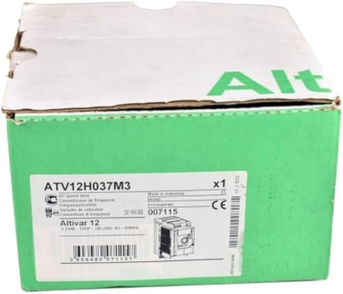 Variateur de vitesse module PLC ATV12H037M3 neuf en boîte pour maintenance usine