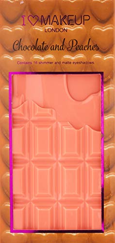 Makeup Revolution I Heart Revolution Eyeshadow Palette, Chocolate And Peaches #TOP1