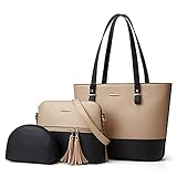 MBETA Neue Kombi-Taschen Elegante Dreiteilige Schultertasche Crossbody Handtasche für Damen