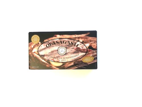 Olasagasti Anchovies Fried in Olive Oil with Garlic and Cayenne Pepper