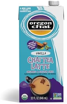 Oregon Chai Vanilla Chai Concentrate, 32 Fluid Ounces (Pack of 1)