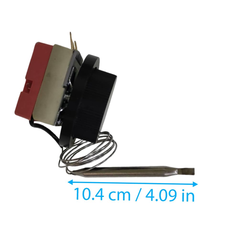 Baceyong termostato universale regolabile per radiatore automobilistico 0-120°C