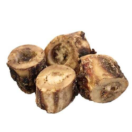 Wahoo Locker Smoked Beef Bones for Dogs 1.5in 4 Count
