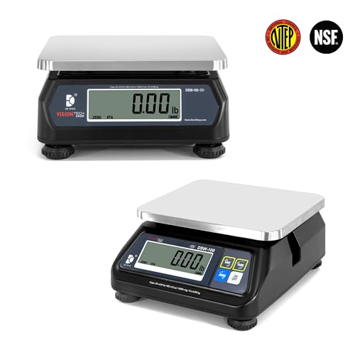 Báscula comercial VisionTechShop DSW-100RS capacidad 30lb miniatura 2