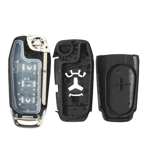 Coque de clé Focus Fusion Edge Explorer Ranger boîtier télécommande HU101 2 boutons - 4