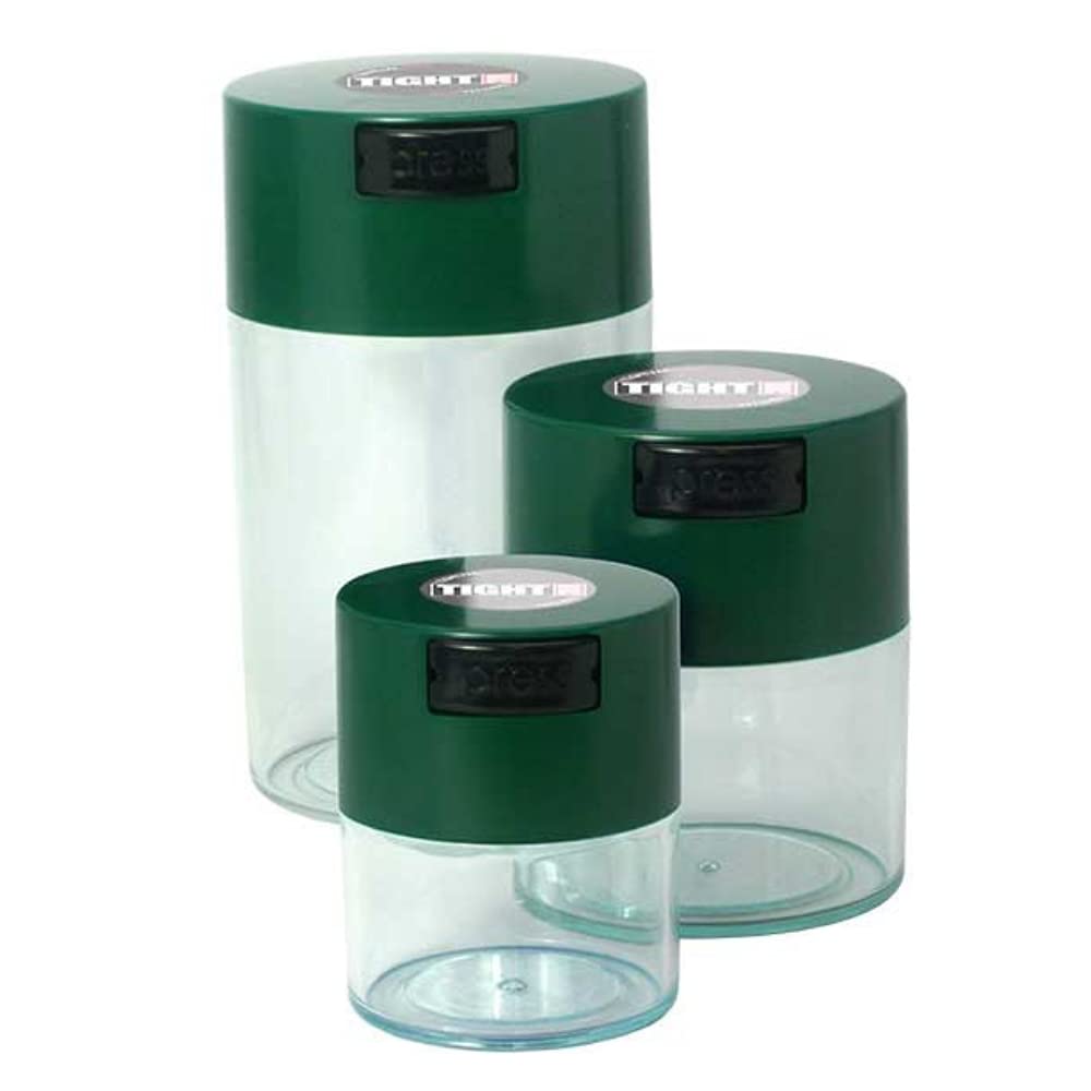 Tightvac Set of 3 (Green Caps)