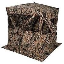 AMERISTEP BRICKHOUSE HUB STLYE POP UP GROUND BLIND IN LOST CAMO AM-4009