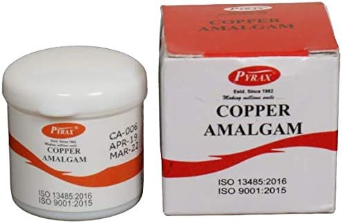 Pyrax Copper Amalgam for Dental Care-10 Gm
