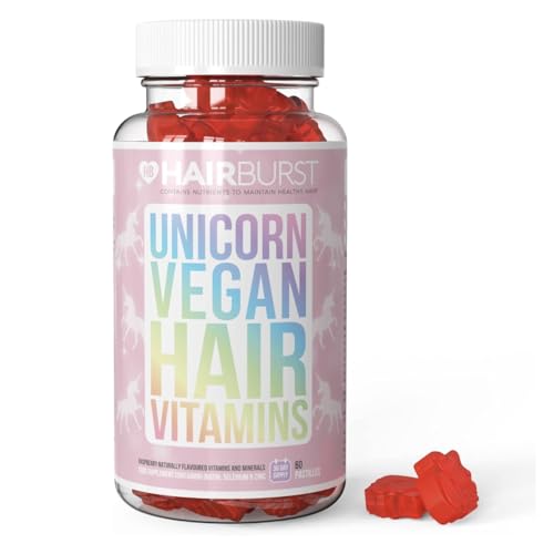HAIR BURST Vitaminas Veganas Masticables para el Cabello — Promueven Crecimiento y Reducen la...