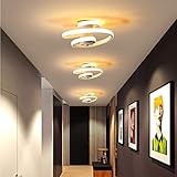 Modern Spiral Ceiling Light 18W Ceiling Light Modern Lighting Fixtures Corridor Hallway Entryway...