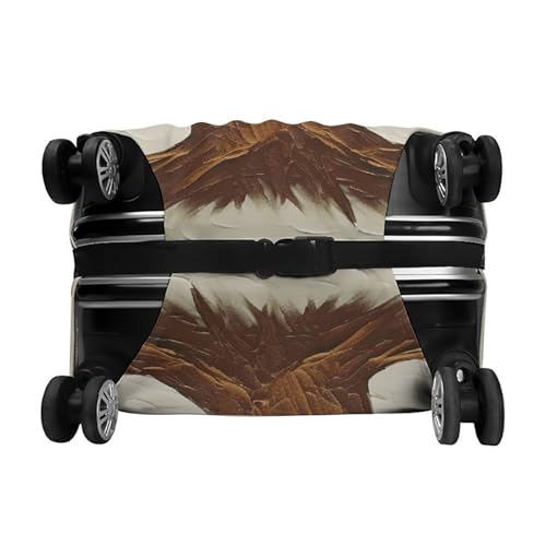 Tree Printed Luggage Cover, Elastic Luggage Protector Fits 19-32in Suitcases, Washable & Anti-Scratch Suitcase Cover for Men Women M 6