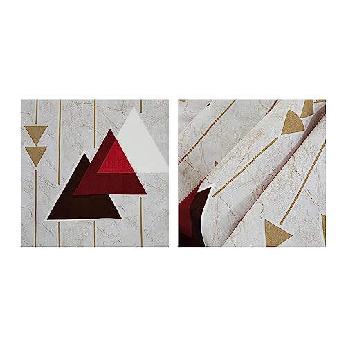 Image of Amazon Brand - Solimo Cotton Feel Double Bedsheet with 2 Pillow Covers for Bed Room, Home, Hotel (King, Cream)