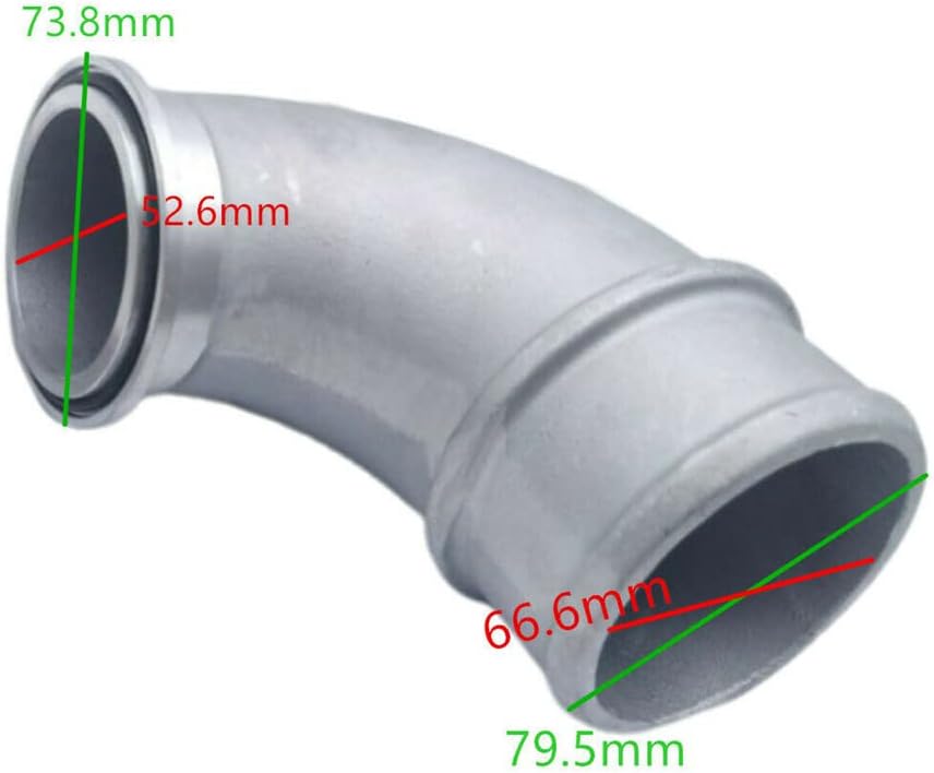 Turbo Air Transfer Pipe Intake Elbow for Cummins Holset HX35 HX40 6B 4B 6BT 4BTA