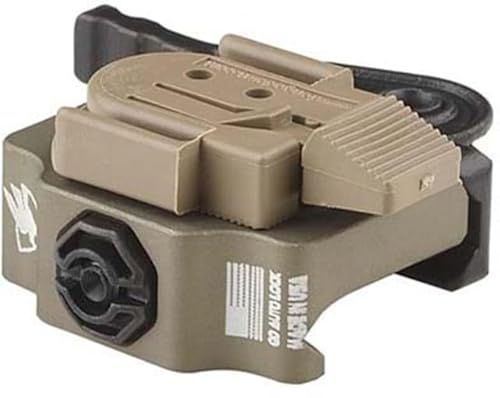 American Defense Manufacturing QD Light Mount for SureFire LED Helmet Light, Flat AD-21-FDE-TL