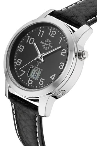 Master Time Funk Quarz Damen Uhr Analog-Digital mit Leder Armband MTLA-10577-24L
