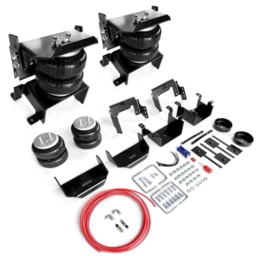 FLOVENTIS 2PCS Air Spring Bags Suspension Kit for 2009-2014 Ford F150 2WD and 4WD Pickups Rear Helper Bag Spring Towing 5000 lbs (7X2525) by FLOVENTIS - Used condition - US$87.02