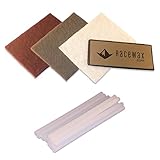 RaceWax Ptex Ski Base Repair Kit 10 clear p-tex metal scraper +3 3M pads - (RD-1124)