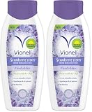 Vionell Intimwaschlotion Frauen Scentsitive Scents, Mit Aloe Vera, Ganztägige Frische, Hypoallergen, Fliederblüte Duft, 250 ml (Packung mit 2)