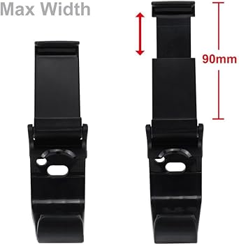 Controller Mobile Gaming Clip for Xbox Series S X, Foldable Controller Phone Mount, Adjustable Phone Holder Clamp
