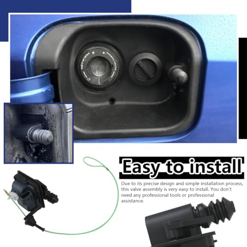 Fuel Door Lid Actuator Assembly Kit Fit for Honda Civic 2016 2017 2018 2019 2020 2021 Replaces# 74700-TBA-A02, 74700TBAA02