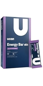 UCAN Energy Bars | Low Sugar, Low Calories | Gut Friendly, Caffeine-Free, Vegan, Non-GMO, No Soy,...
