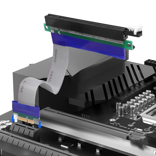 Riser PCI-E 1X vers 16X pour déporter une carte graphique GPU ou un SSD RAID - 6