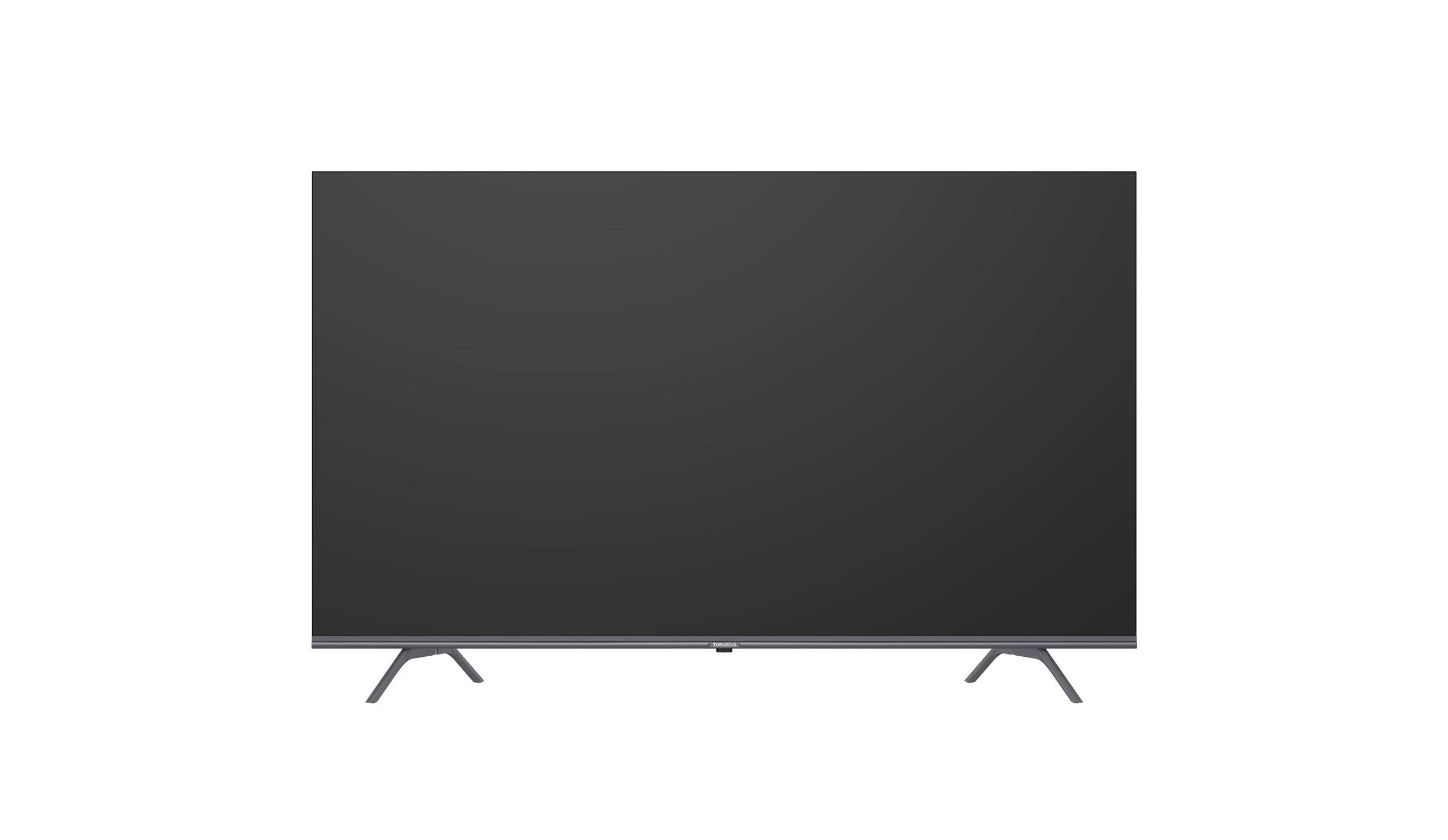 TORNADO 4K UHD Frameless Smart TV 65 Inch Android, Black, Youtube, Netflix, Big Size Ultra HD Television With Full Size Screen, No Frame 65UA1410E