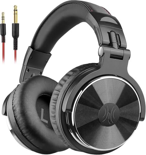 OneOdio Over Ear Kopfhörer mit Kabel, 50mm Treiber, Bassklang, 6....