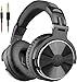 OneOdio Over Ear Kopfhörer mit Kabel, 50mm Treiber, Bassklang, 6.35 & 3.5mm Klinke, Share-Port, Geschlossene DJ Headphones für Studio, Podcast, Monitor, Handy, PC, MP3/4 (Pro-10 Schwarz)