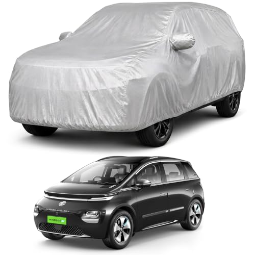 Image of Autofact Car Body Cover Compatible with Windsor 2024-2026 | Custom Fit Car Cover | 100% Water-Resistant| Triple-Stitched Lightweight Fabric | Dustproof | Indoor & Outdoor Use | Elastic Bottom