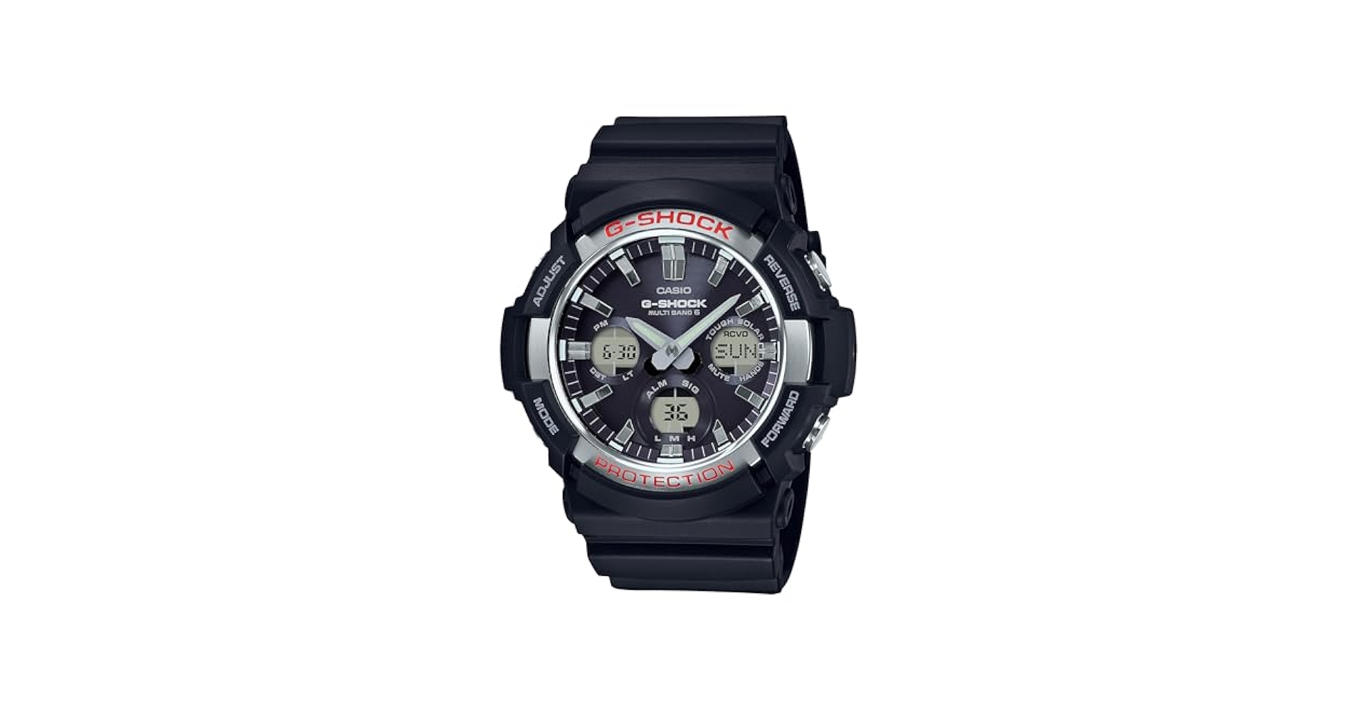 Amazon.com: CASIO G-SHOCK Tough Solar Multi-Band 6 GAW-100