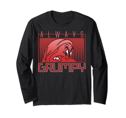 T-shirt à manches longues Grincheux parfait pour les journées cocooning à la maison