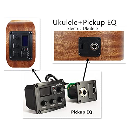 ukulélé Voyage Ukulele 28 Pouces 6 Cordes Instrument De Musique Hawaïenne Électrique avec Pick-up Eq (Color : Electirc… - Les Beatles, Paul McCartney, John Lennon, RIngo Starr, George Harrison ukulélé Voyage Ukulele 28 Pouces 6 Cordes Instrument De Musique Hawaïenne Électrique avec Pick-up Eq (Color : Electirc… – Image 7